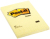 Post-it Notes, ft 102 x 152 mm, geel, blok van 100 vel