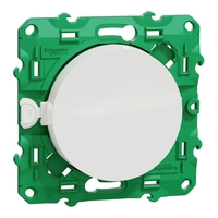 INTERRUPTOR ? SIMPLE ? INALÁMBRICO Y SIN PILA ? ODACE ? BLANCO ? SCHNEIDER ELECTRIC S520104