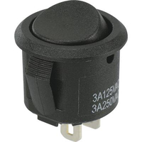 TRU COMPONENTS 1588033 INTERRUPTEUR À BASCULE TC-R13-297A-05 250 V/AC 3 A 1 X OFF/ON À ACCROCHAGE 1 PC(S)