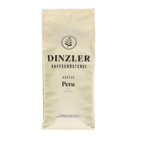Dinzler Bio Kaffee Peru, 1000g ganze Bohne