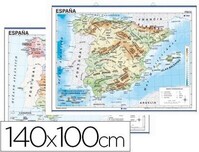 Mapa mural ESPAÑA físico/político (140x100 cm) de Edigol Ediciones