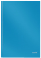Notizbuch Solid, fester Einband, A4, liniert, hellblau