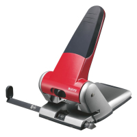 Leitz Heavy Duty 5180 hole punch 65 sheets Red