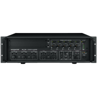 Monacor PA-1120 audio amplifier 5.0 channels Black