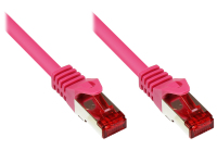 Alcasa 20m Cat6 S/FTP netwerkkabel Magenta S/FTP (S-STP)