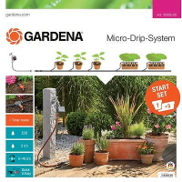 Gardena Start Set M voor bloembakken met besproeiingscomputer