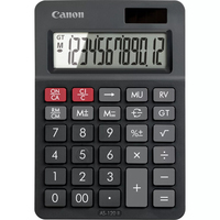 Canon AS-120 II számológép Asztali Kijelző kalkulátor Fekete