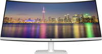HP 34f monitor komputerowy 86,4 cm (34") 3440 x 1440 px UltraWide Quad HD LED Czarny, Biały