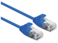 ROLINE 21.15.3943 kabel sieciowy Niebieski 1 m Cat6a U/UTP (UTP)
