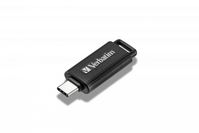 Verbatim Store 'n' Go USB-Stick 64 GB USB Typ-C 3.2 Gen 1 (3.1 Gen 1) Schwarz