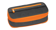 Wedo Neon Stretch Zachte etui Polyester Grijs, Oranje