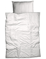 Balsiger Textil Oni Bettbezug Elfenbein Baumwolle 160 x 210 cm