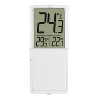 TFA-Dostmann 30.1030 insteekthermometer Elektronische omgevingsthermometer Binnen/buiten Wit