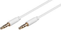 Microconnect AUDLL1W audio cable 1 m 3.5mm White