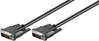 Microconnect MONCC1 DVI cable 1 m DVI-D Black