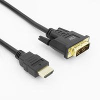 ACT AK3736 video kabel adapter 3 m HDMI Type A (Standaard) DVI-D Zwart