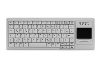 Active Key AK-4400 teclado PS/2 Inglés de EE. UU. Blanco