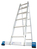Krause 133908 ladder Vouwladder Aluminium