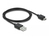DeLOCK 64212 video kabel adapter 0,18 m HDMI Type A (Standaard) USB Type-C + Micro-USB Zwart