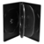 MediaRange BOX35-5 funda para discos ópticos Funda de DVD 5 discos Negro
