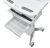 Ergotron StyleView Aluminium, Grey, White Laptop Multimedia cart