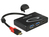 DeLOCK 62854 laptop-dockingstation & portreplikator USB 3.2 Gen 1 (3.1 Gen 1) Type-C Schwarz