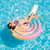 Intex 58754EU Aufblasbares Spielzeug für Pool & Strand Mehrfarbig Abbildung Vinyl Schwimmende Matratze