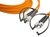 Lightwin LDP-50 FC-ST 3.0 OM2 Glasvezel kabel 3 m Oranje