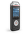 Philips Voice Tracer DVT2110/00 dictáfono Tarjeta flash Negro, Cromo