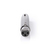 Nedis CAGP15920ME tussenstuk voor kabels XLR (3-pin) XLR 3-Pin Female Zilver