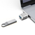 ALOGIC ULCAMN-SLV cambiador de género para cable USB C USB A Plata
