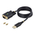 StarTech.com 1P3FFCB-USB-SERIAL kabel równoległy Czarny 1 m USB Typu-A RS-232