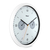 Mebus 52826 wall/table clock Parete Rotondo Nero, Grigio, Bianco