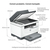 HP LaserJet MFP M234sdn Drucker, Schwarzweiß, Drucker für Kleine Büros, Drucken, Kopieren, Scannen, Scannen an E-Mail; Scannen an PDF