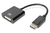 Digitus DB-340414-001-S video átalakító kábel 0,15 M Mini DisplayPort DVI-I Fekete