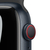 Apple Watch Nike Series 7 OLED 45 mm Digitális Érintőképernyő 4G Fekete Wi-Fi GPS (műhold)