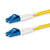 Lanview LVO231406 InfiniBand/fibre optic cable 1 m 2x LC OS2 Yellow