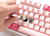 Ducky One 3 TKL Tastatur USB QWERTZ Deutsch Pink