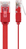 Goobay 96412 hálózati kábel Vörös 2 M Cat6 U/UTP (UTP)
