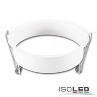 Article picture 1 - Extension ring recessed :: round :: matt white :: for recessed spotlights SYS-68