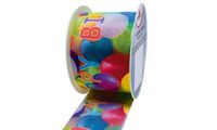 SUSY CARD Ruban cadeau, sur bobine "Ballons" (40014555)