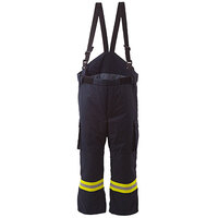 Feuerwehranzug-Überhose FB41, Serie 4000, 4-Schichten, EN469, Marinefarbe, Nomex-Material, Größe 4XL