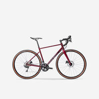 Gravel Bike Triban Grvl 520 Subcompact - Red - XL