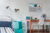 BeBoard Ambiente Home Office 60x40 composite grey A