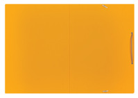ELBA Eckspanner "chic" A4, für ca. 150 DIN A4-Blätter, mit Eckspannergummi, aus 320 g/m² Karton (RC), gelb