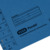 ELBA Pendelhefter, DIN A4, 320 g/m² starker Manilakarton (RC), für ca. 200 DIN A4-Blätter, für Amtsheftung, Dehntasche am Rückendeckel innen, Schlitzstanzung im Vorderdeckel, blau