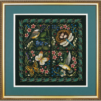 Counted Cross Stitch Kit: The Finery of Nature