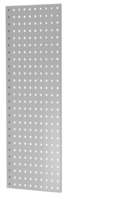 Lochplatten-Seitenblende, 90 x 1000 x 400 mm (H x T), RAL 7035 lichtgrau