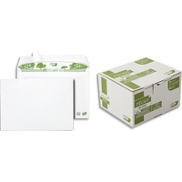 GPV Boîte de 500 enveloppes recyclées extra Blanches Erapure, format C5 162x229mm 80g 2825