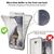 NALIA 360 Gradi Cover compatibile con Samsung Galaxy A3 2016, Totale Custodia Protezione Silicone Trasparente Sottile Full-Body Case, Gomma Morbido Ultra-Slim Protettiva Bumper ...